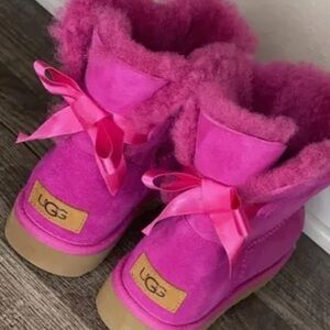 UGG Pink Winter Boots